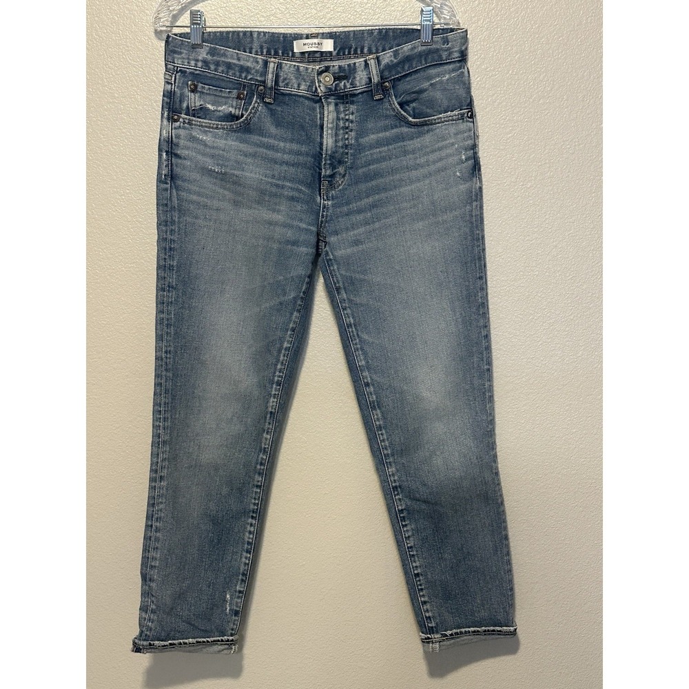 MOUSSY Vintage Selvedge Jeans Size 29 Li Howa Japanese Denim Distressed (32x27)